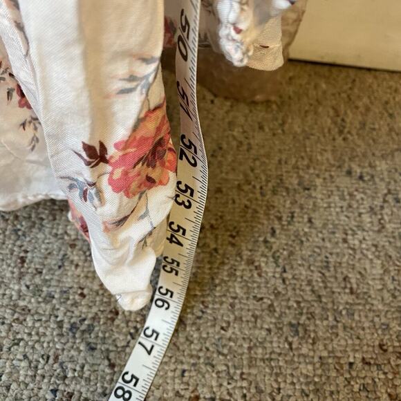 AsUWish WomenL Floral Cottagecore Coquette HighLow Summer Coastal Highwaist Boho - Picture 3 of 9